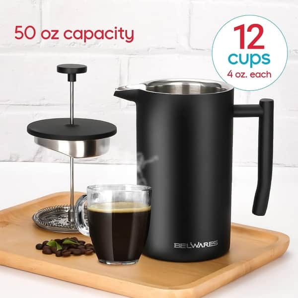 Cup Thermal Coffee Press OXO Brew Cup Coffee Maker With 16 Oz
