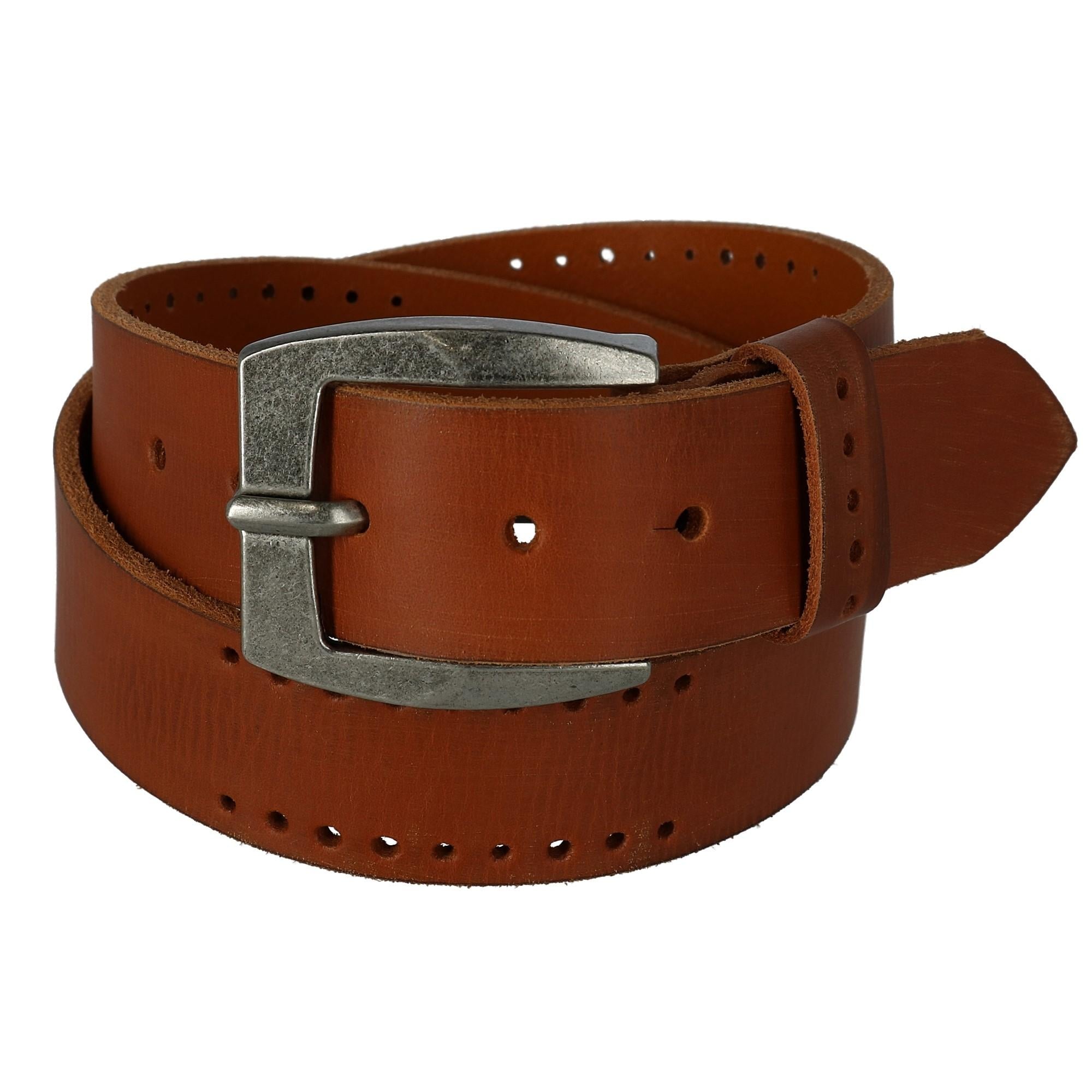 Dockers Men/'s 1 1//2 in Leather Bridle Belt Brown 34 Free Shipping