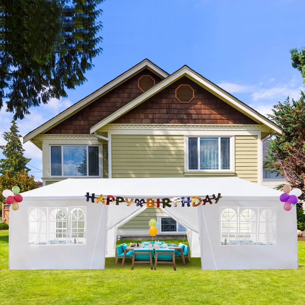 10 x30 Outdoor Waterproof Party Tent with 8 Removable Sidewalls