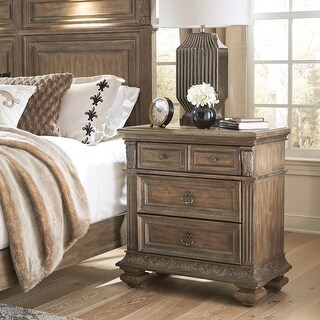 Carlisle Bedside Table, Bedroom Furniture