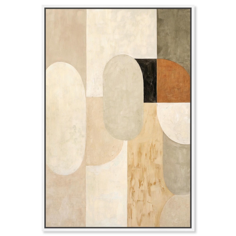 Overlapping Planes II Canvas by Art Remedy
