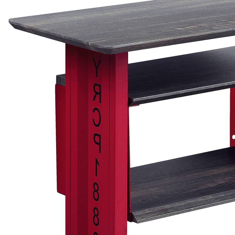 Tasker Accent Table and Wall Shelf Set