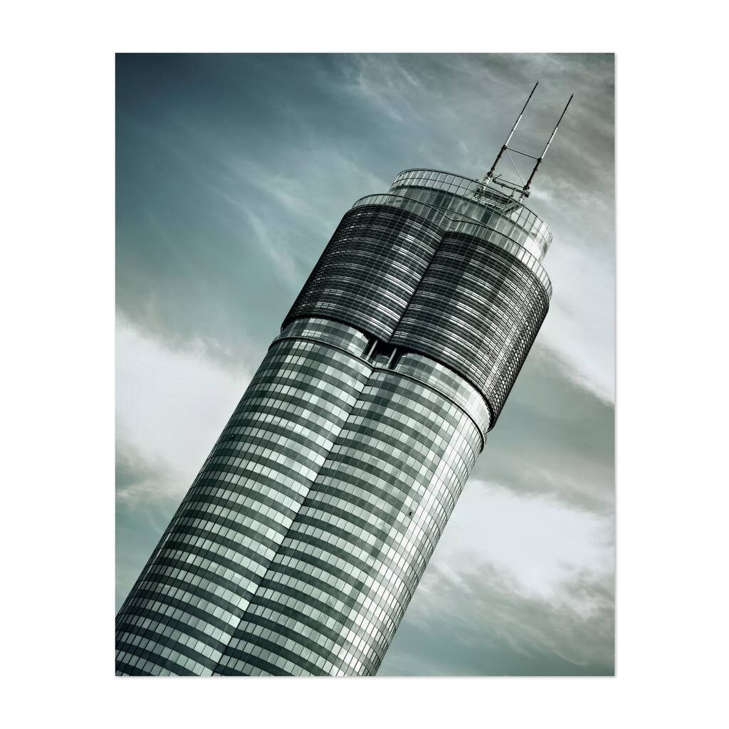 Millennium Tower Wien Austria Photography Building Art Print/Poster