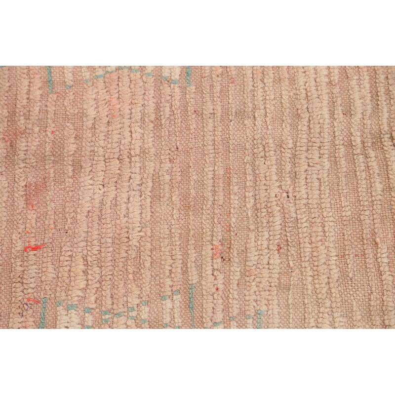 Clearance Antique Tribal Moroccan Oriental Runner Rug Wool Handmade - 3'5" x 9'4"