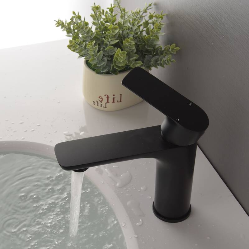 Single Hole Bathroom Sink Faucet Single Handle Bathroom Faucets Vanity Basin Faucet Modern Taps With Valve