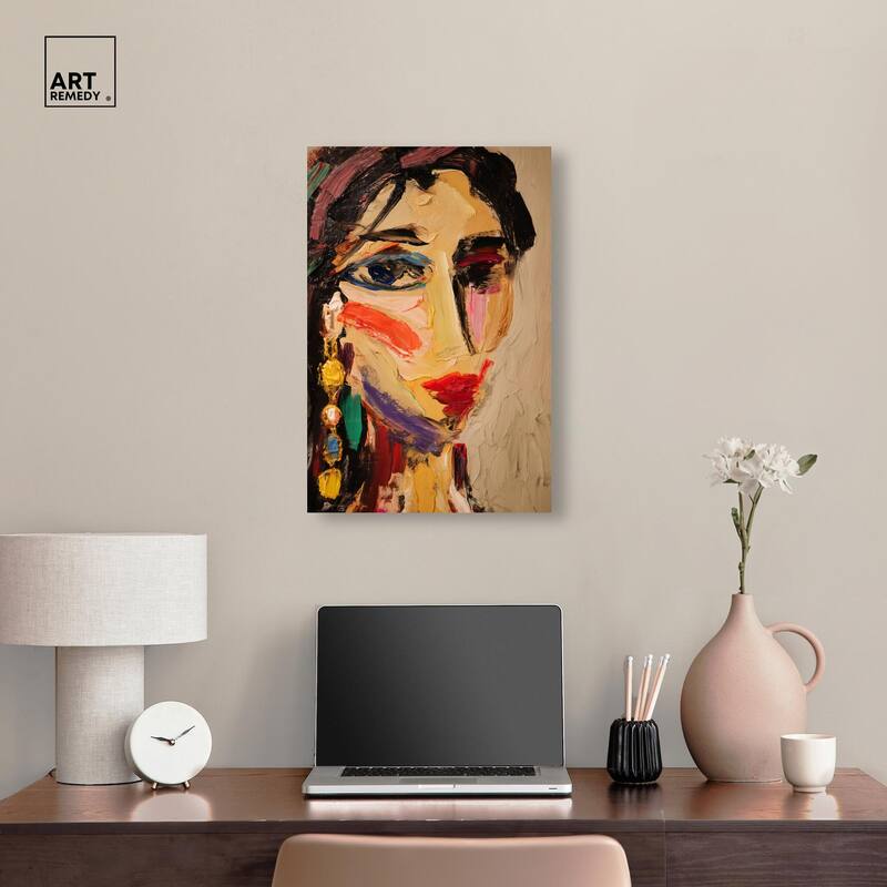 Colorful Expression I Canvas by Art Remedy, Gallery Wrapped