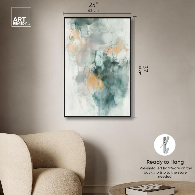 Verdant Vapors II Canvas by Art Remedy