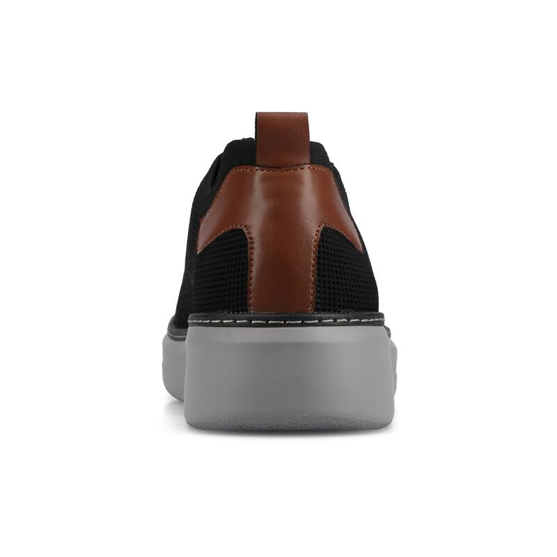 Vance Mens Norris Medium and Wide Width Lace-up Casual Knit Sneaker