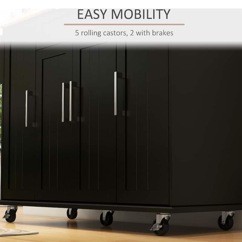 Kitchen Island on Wheels