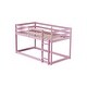 preview thumbnail 9 of 8, Solid Wooden, Solid Rubber Wooden Twin over Twin Loft Bed with Ladder