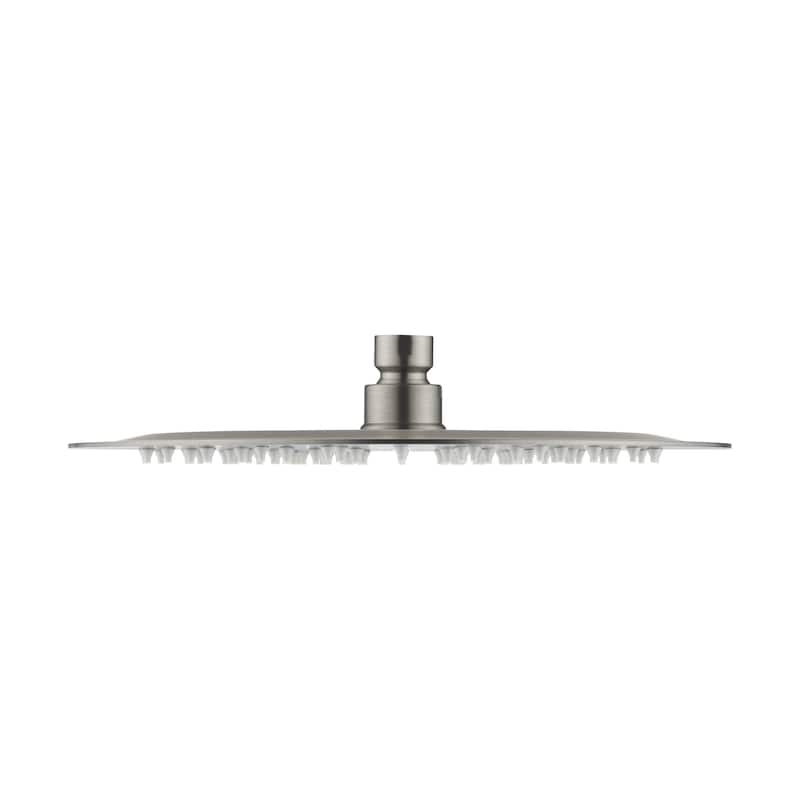 Circular 10" Metal Ultra Thin Profile Rain Shower Head 1.75 GPM