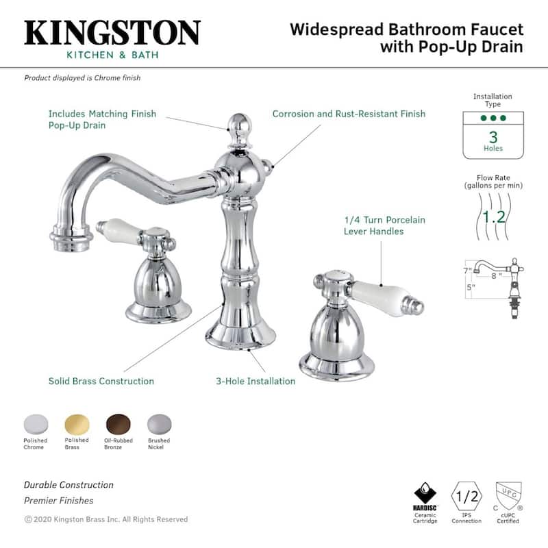 Bel-Air 8 in. Widespread Bathroom Faucet