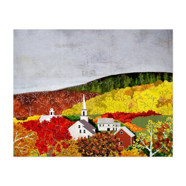 Autumn Floral Botanical Flower Unframed Wall Art Print Poster Overstock 31467508