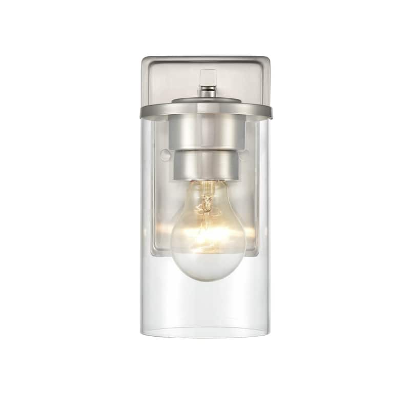 Millennium Lighting Verlana 1-Light Wall Sconce in Multiple Finishes with a Clear Glass Shade