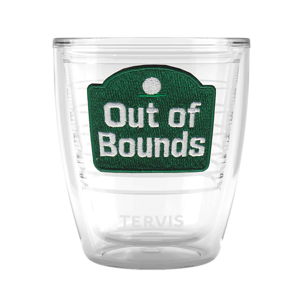Tervis The Links Golf Collection Out of Bounds Made in USA Double Walled Insulated Travel Tumbler, Out Of Bounds - 12oz