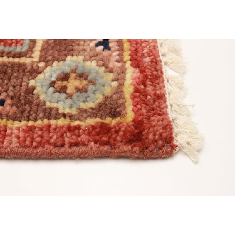 ECARPETGALLERY Hand-knotted Jules Serapi Red Wool Rug - 5'0 x 8'0