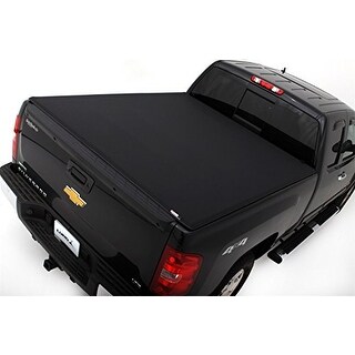 Shop Lund 95852 Genesis Elite Tri Fold Tonneau Cover Black Overstock 15677814