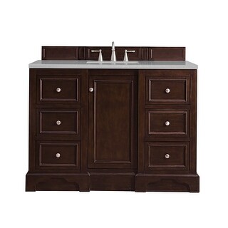 James Martin Vanities De Soto 48" Single Vanity, Burnished Mahogany