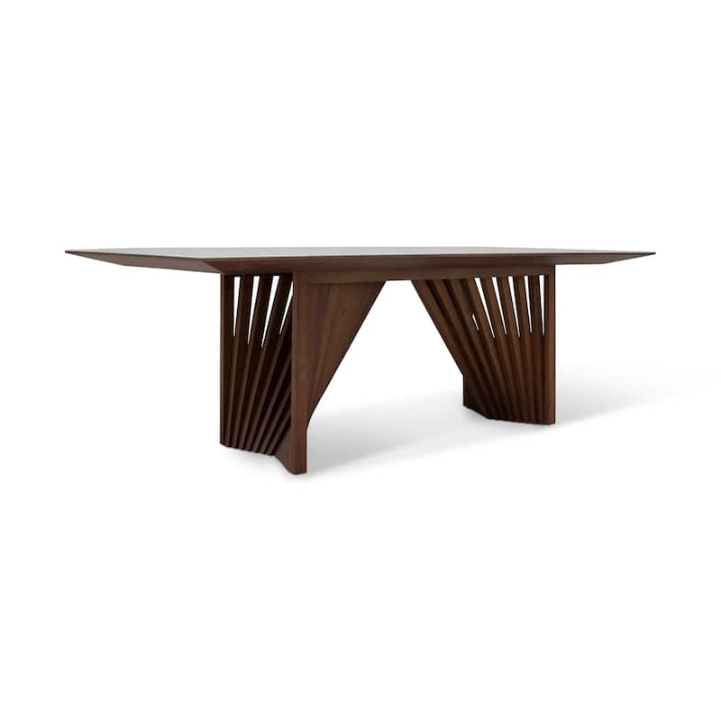 Modern Brazilian - Laguna - Glass Top Dining Table
