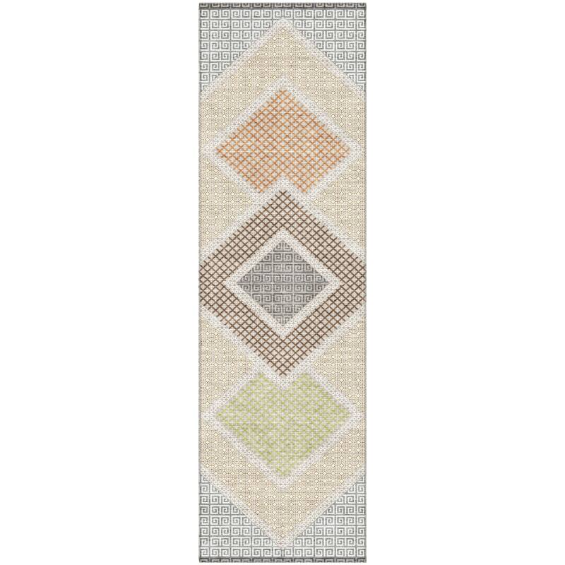 Premium Washable Super Soft Modern Global Mayfield Rug