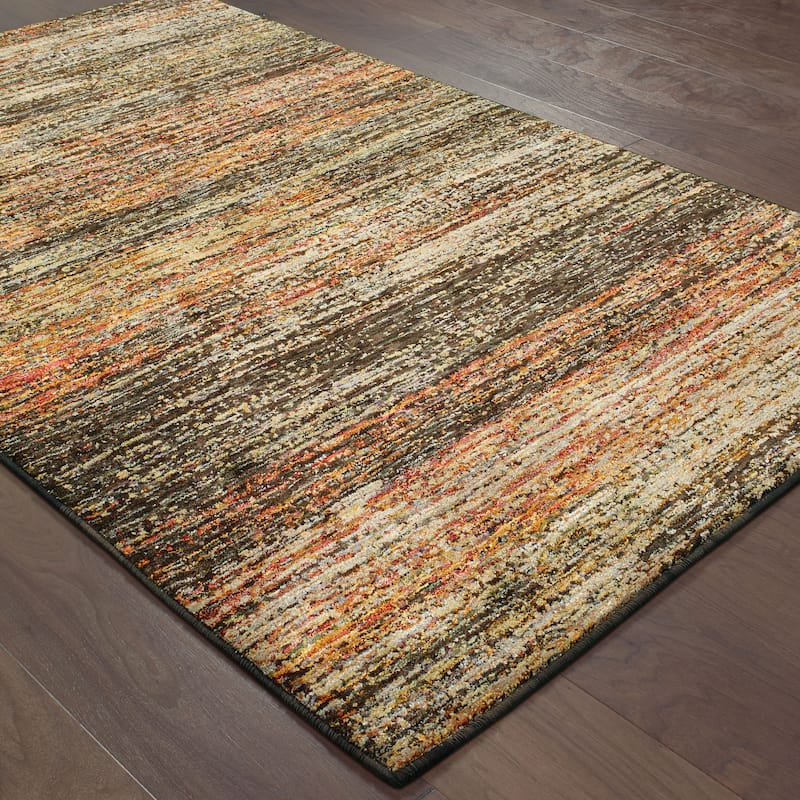 Style Haven Halden Textural Stripes Area Rug