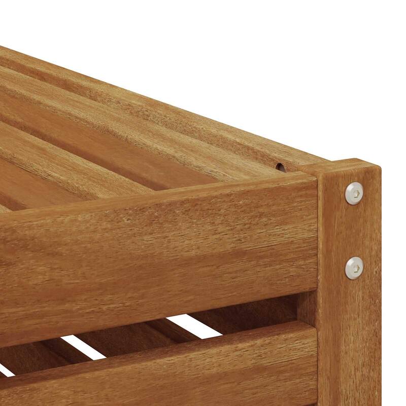 vidaXL Outdoor Sofa Solid Acacia Wood Natural