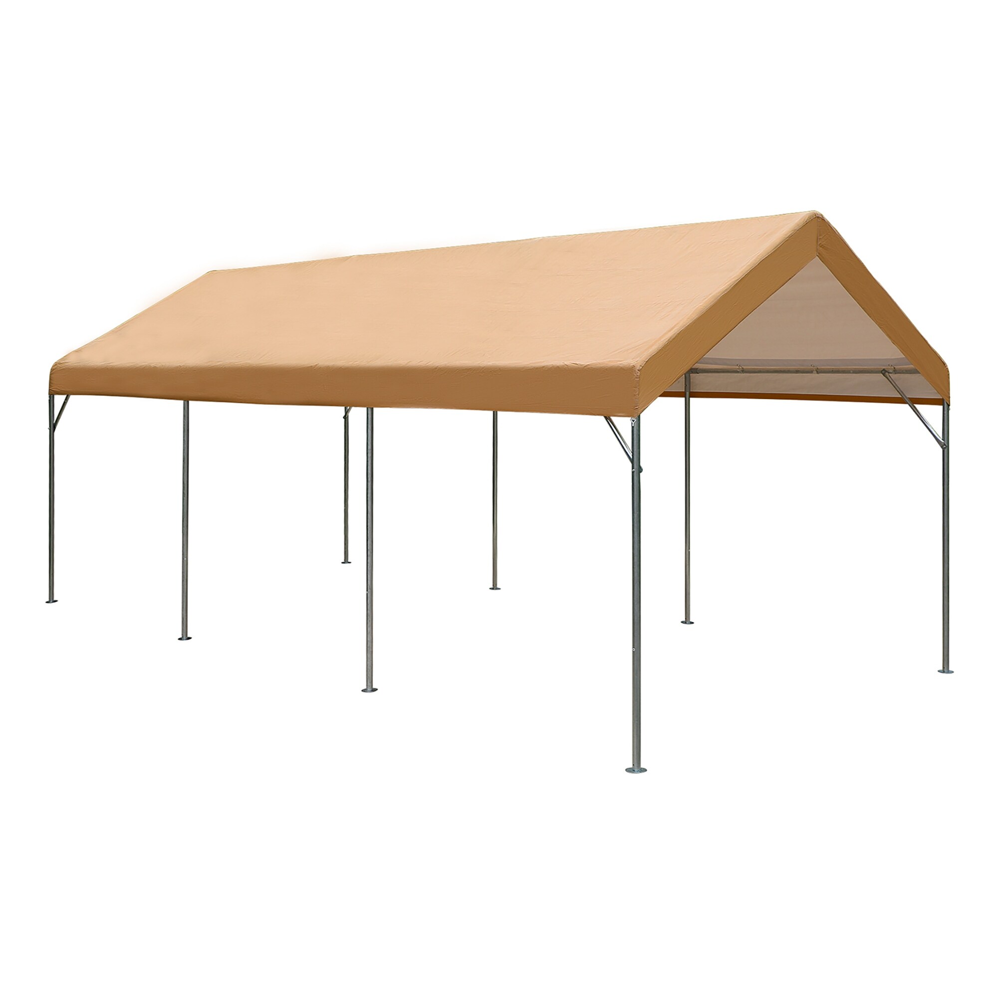 MAISON ARTS 10x20 ft Heavy Duty Carport Car Canopy Garage Boat Shelter Party Tent With Sidewalls