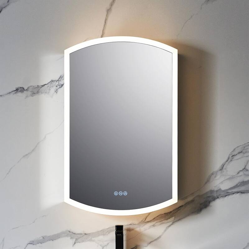Blossom LED Mirror Medicine Cabinet with Lights - 24x38 L