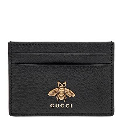 Gucci Animalier Leather Card Case