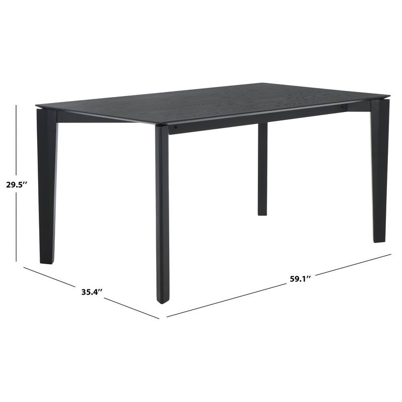 SAFAVIEH Couture Alyssamarie Rectangle Wood Dining Table - 59"W x 35"D x 30"H