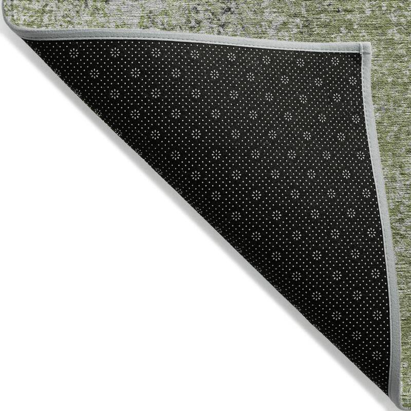 HomeRoots Oriental Transitional Rectangle Outdoor Rug