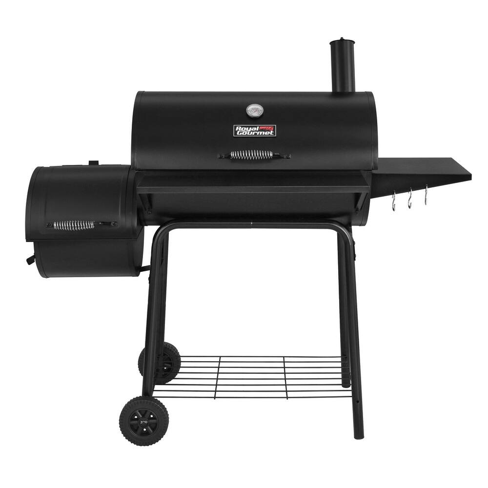 Royal Gourmet CC1830S Charcoal Grill with Offset Smoker,Black