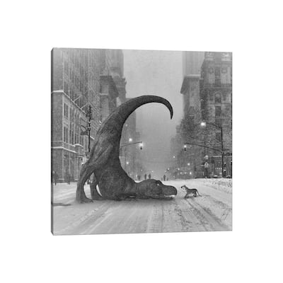 iCanvas "Wanna Play" by Kathrin Federer Canvas Print