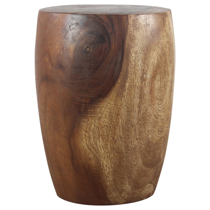 Haussmann® Wood Merlot End Table 15 D x 20 inch High Walnut Oil - 15" x 15" x 20"