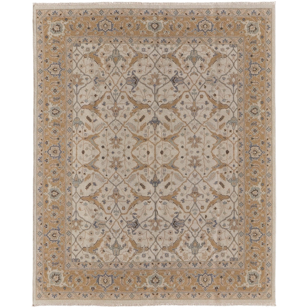 Grand Bazaar Aleska Hand Knotted Oriental Traditional Area Rug