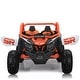 preview thumbnail 4 of 16, High Power 24V Kids Ride-On Car with Four-Wheel Shock Absorber, Music, and LED Lights