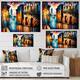 Designart 'Colorful City In Italy I' Cityscapes Canvas Wall Art - Bed ...