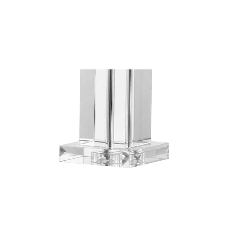 Carr 28.5" Crystal LED Table Lamp, Clear by JONATHAN Y