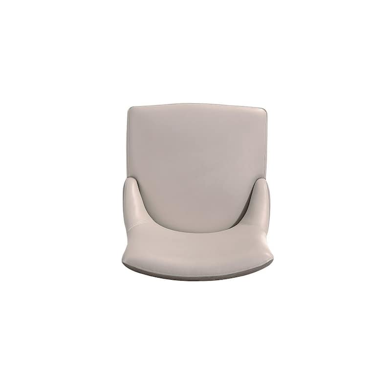 Manhattan Comfort Shubert Modern Faux Leather and Velvet Dining Chair