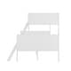preview thumbnail 23 of 68, Convertible Solid Wood Bunk Bed Frame for Kids with Ladder, No Box Spring Needed
