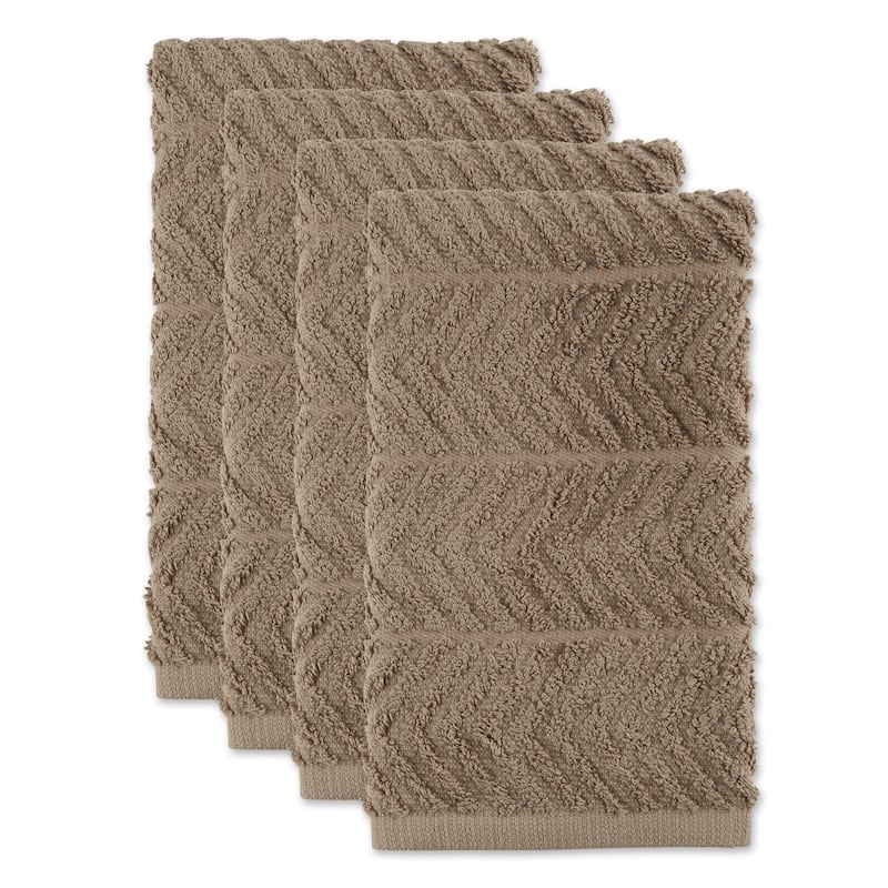 DII Luxury Chevron Bar Mops (Set of 4)