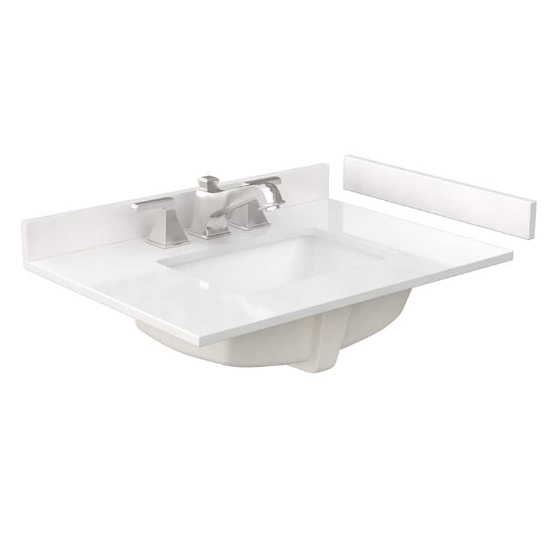 Deborah 30-inch Single Vanity, Quartz Top