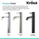 preview thumbnail 9 of 20, KRAUS Ramus Tall Single Handle 1-Hole Vessel Bathroom Faucet