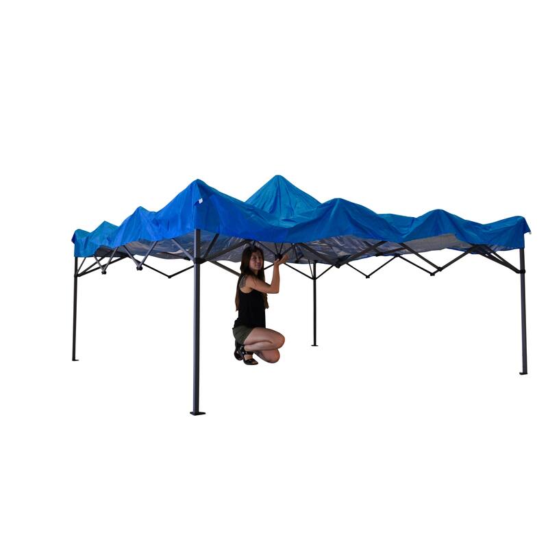 12' x 12' Blue Pop Up Gazebo