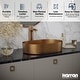 preview thumbnail 4 of 6, Karran Cinox Stainless Steel Oval Vessel Sink