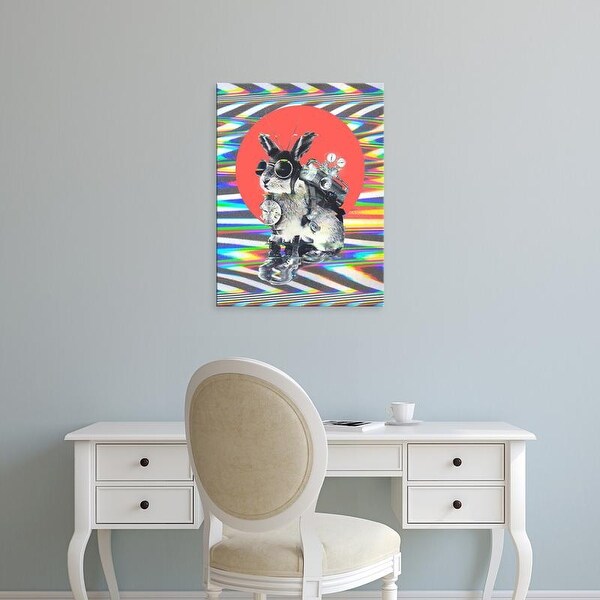 Easy Art Prints Ali Gulec's 'Time Traveler' Premium Canvas Art