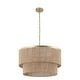 preview thumbnail 21 of 34, GetLedel 23.8" 6-Light Dimmable Handwoven Drum Chandelier