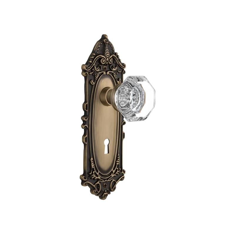 Nostalgic Warehouse Waldorf Solid Brass Single Dummy Door Knob with