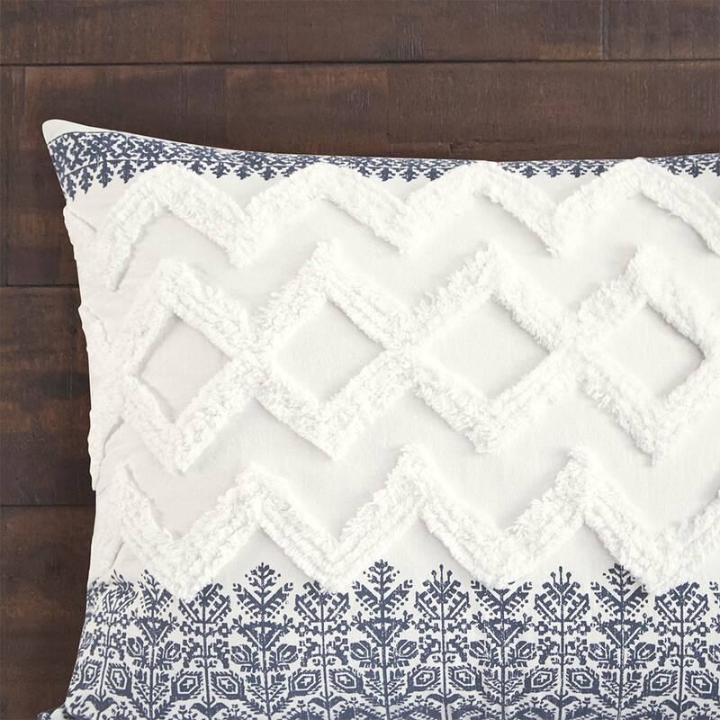 GDF Studio - Mila Cotton Comforter Set with Chenille Tufting