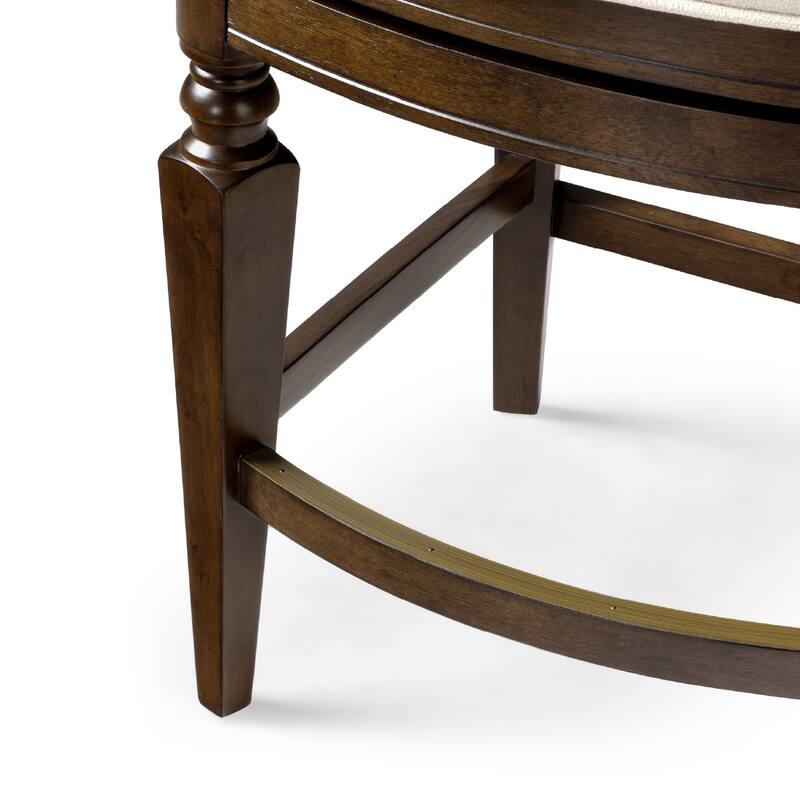 Maven Lane 26" Highland Swivel Counter Height Kitchen Stool